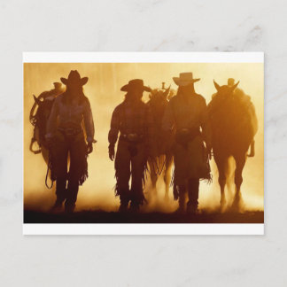 Cowgirls Postkarte