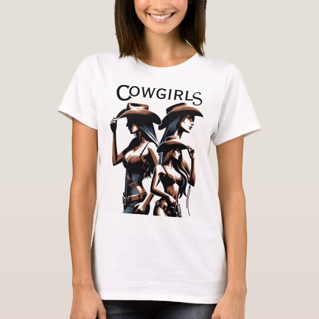 Cowgirls T-Shirt (Vorderseite)