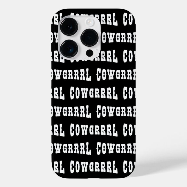 COWGRRRL Case-Mate iPhone 14 PRO HÜLLE (Rückseite)