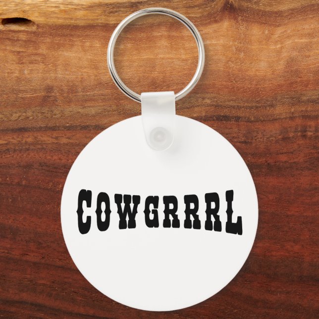 COWGRRRL SCHLÜSSELANHÄNGER (Vorderseite)