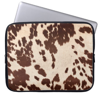 Cowhide 'image' laptopschutzhülle
