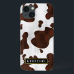 Cowhide Imitat Western Leather Gepunktet Personali title_seo2<br><div class="desc">Egal ob Sie ein Ränger, Cowboy/Cowgirl oder nur jemand sind, der amerikanische altwestliche Themen Liebe, dieses gepunktete, braune und weiße Kuh-Versteckmuster passt perfekt zu Ihrem Western-Stil. Die Grafik des Tieres ist so gestaltet, dass sie wie das Fell/Haar von Rindern aussieht. Dieses schöne, originelle Rinderdesign wird Ihnen den rustikalen Landgeist näher...</div>