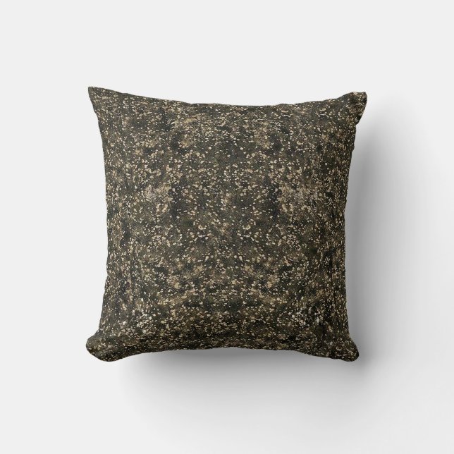 Cowhide Imprimer Scatter Lancer Coussin (Recto)