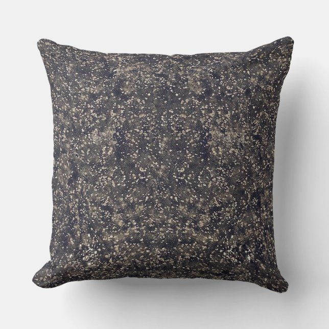 Cowhide Imprimer Scatter Lancer Coussin (Recto)