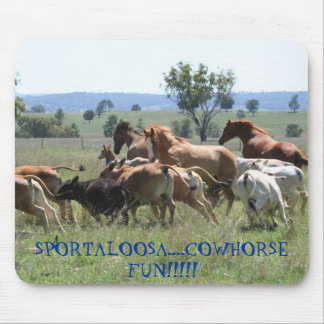 Cowhorse Spaß Mousepad