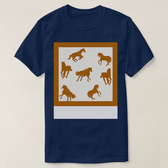 COWL WILD PATTERN T-Shirt (Design vorne)