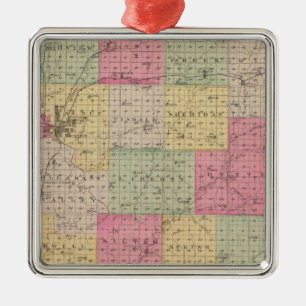 Cowley County, Kansas Ornament Aus Metall