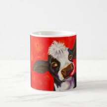 Cowlick-Kaffee-Tasse
