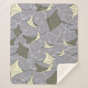 Cownose Stingray-Ozean-Muster Sherpadecke