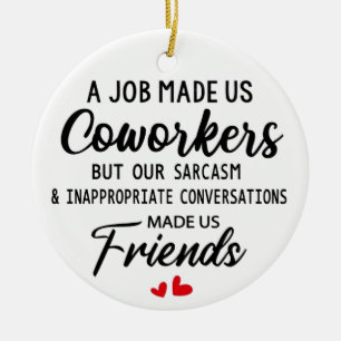 Coworker Christmas Geschenk Weihnachtsschmuck