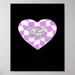 Coworker Classic für emotionale Hilfe Poster