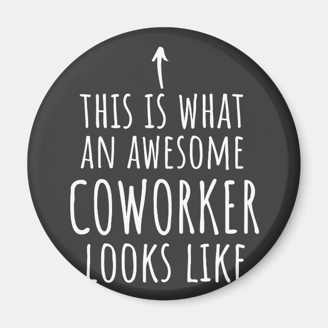 Coworker Gift, Coworker Tasse, Phantastisch Cowork Magnet (Vorne)