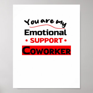 Coworker Sloth Vibes Poster