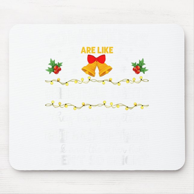 Coworkers Are Like Christmas Lights They Hang Toge Mousepad (Vorne)