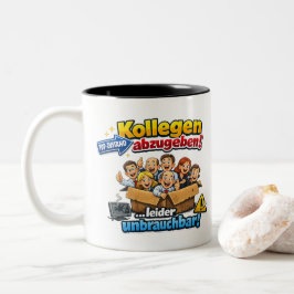 Coworkers for Sale – Funny Office Design Zweifarbige Tasse