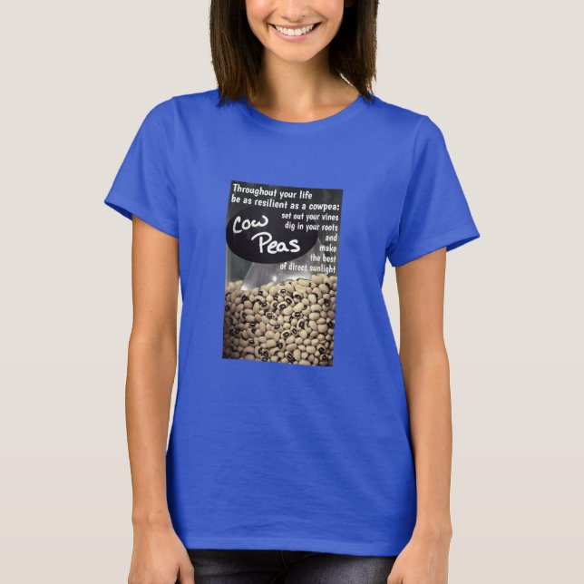 Cowpea (dunkel) T - Shirt (Vorderseite)