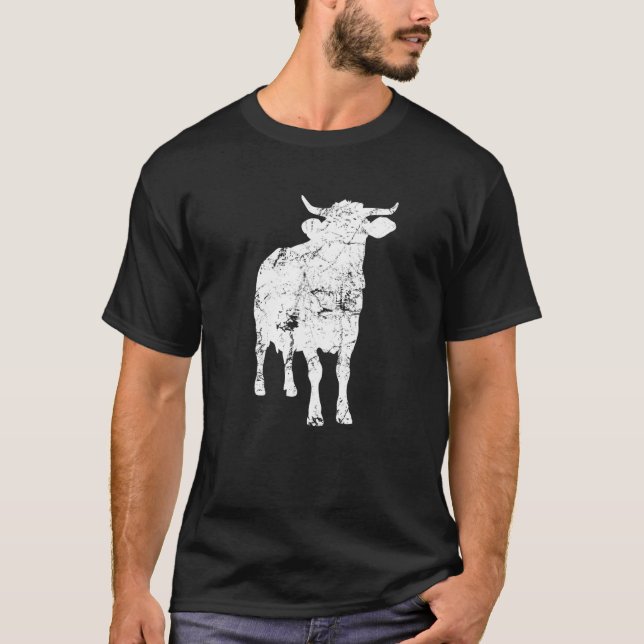 Cows Farmers Cow Cattle Agriculture Dairy Farmer T-Shirt (Vorderseite)