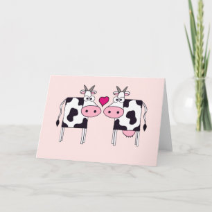 Cows in Love Karte