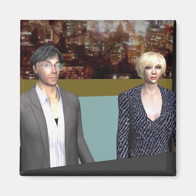 Cox News-Magnet Magnet (Vorne)