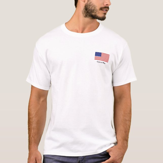 Cox, zum - von USA zu gewinnen T-Shirt (Vorderseite)