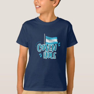 Coxen Hole mit honduranischer Flagge T-Shirt
