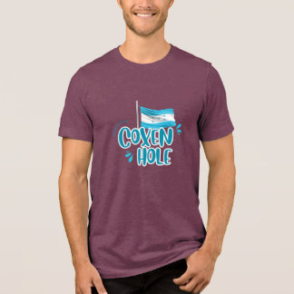 Coxen Hole with Honduras Flag Tri-Blend Shirt