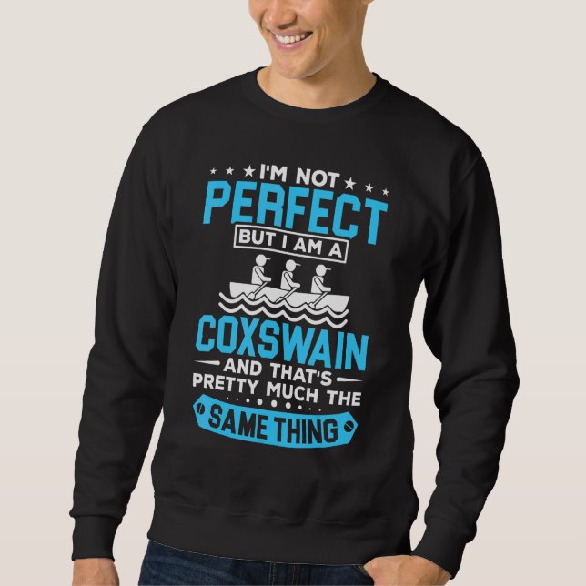 Coxswain Rower Warrior Coxswain Player Sweatshirt (Vorderseite)