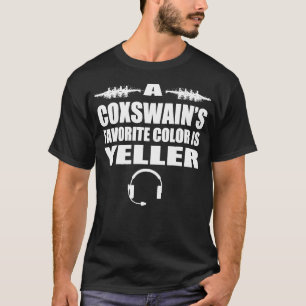 Coxswain Ruwing Team Aight Cox Rower Scully anrufe T-Shirt