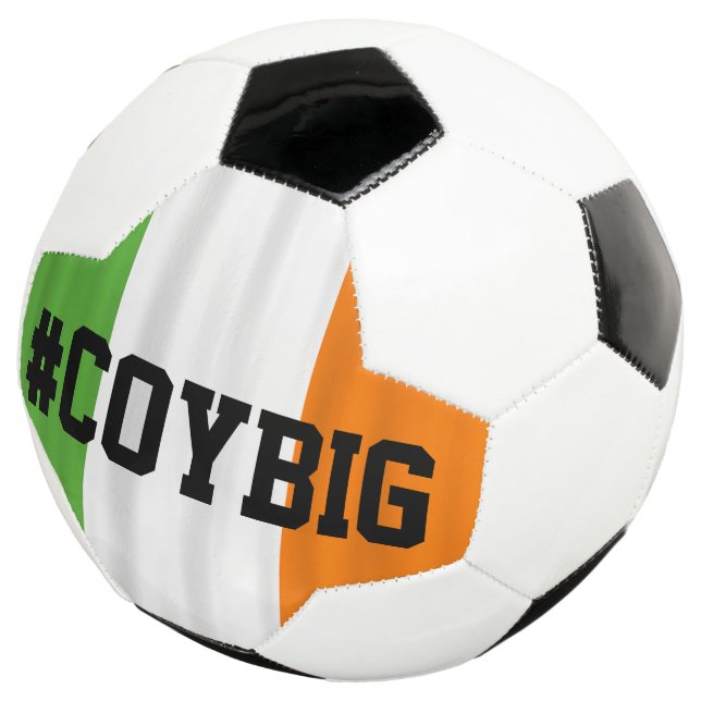 COYBIG Irish Flag Fußball-Befürworter Ball (Dreiviertel)