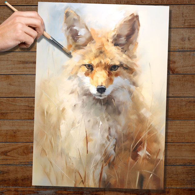 Coyote 2 Decoupage Paper Seidenpapier (Von Creator hochgeladen)