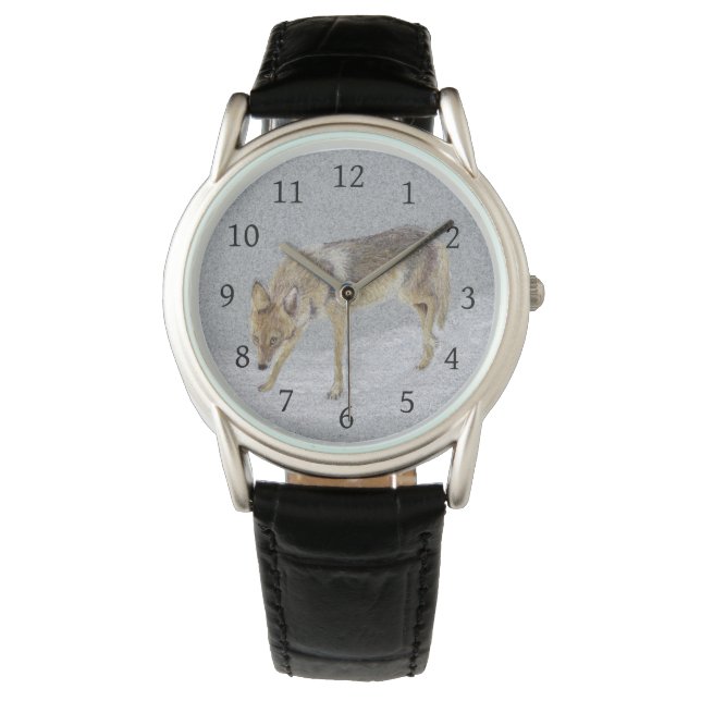 Coyote Armbanduhr (Vorderseite)