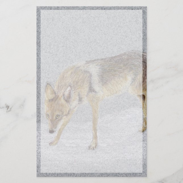 Coyote Briefpapier (Vorderseite)