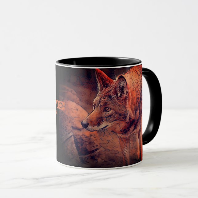 Coyote [Combo Mug] Tasse (VorderseiteRechts)