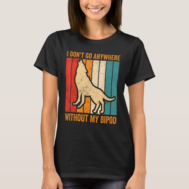 Coyote Jagd Coyote Junter Yote Überall ohne T-Shirt (Vorderseite)
