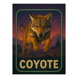Coyote Poster