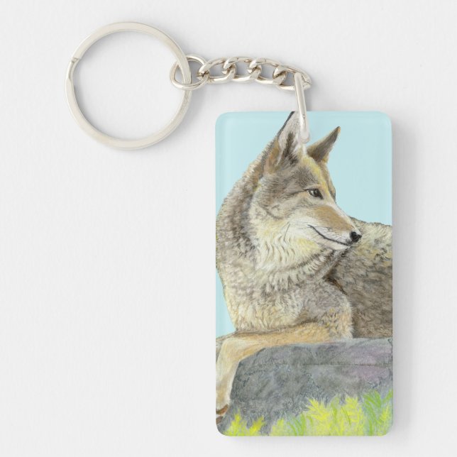 Coyote Schlüsselanhänger (Vorderseite)