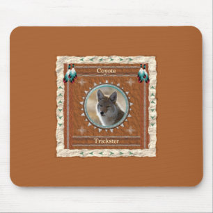 Coyote - Trickster - Mousepad