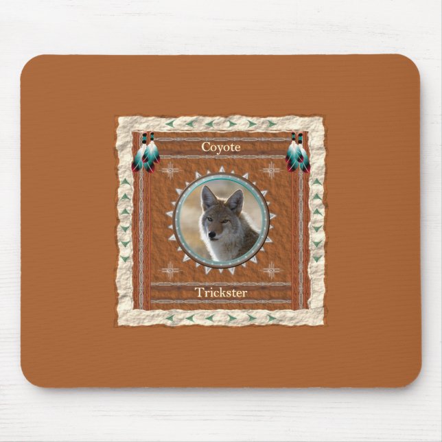 Coyote - Trickster - Mousepad (Vorne)