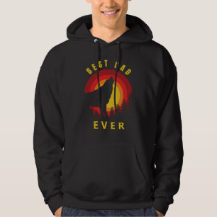 Coyote Wolf Sunrise "Bester Vater je" Hoodie