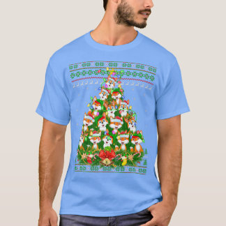 Coyote Xmas Leuchtturm Santa Ugly Coyote Christ T-Shirt