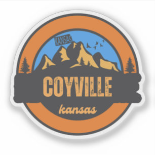 Coyville, Kansas Aufkleber
