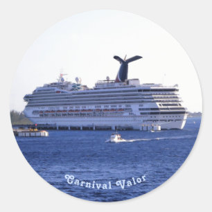 Cozumel Cruise Ship Besuchen Custom Runder Aufkleber