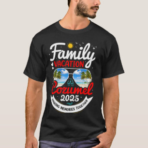 Cozumel Familienurlaub Cozumel 2025 Mexiko Strand T-Shirt