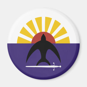 Cozumel, Flagge Quintana Roo, Mexiko, Mexiko Magnet