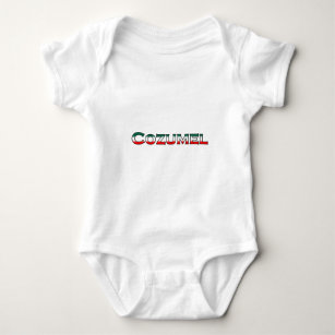 Cozumel-Logo (Text) Baby Strampler