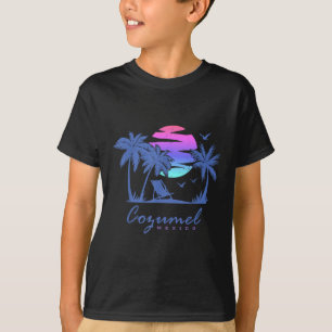 Cozumel Mexico Beach Urlaub Frühlingsferien Honeym T-Shirt