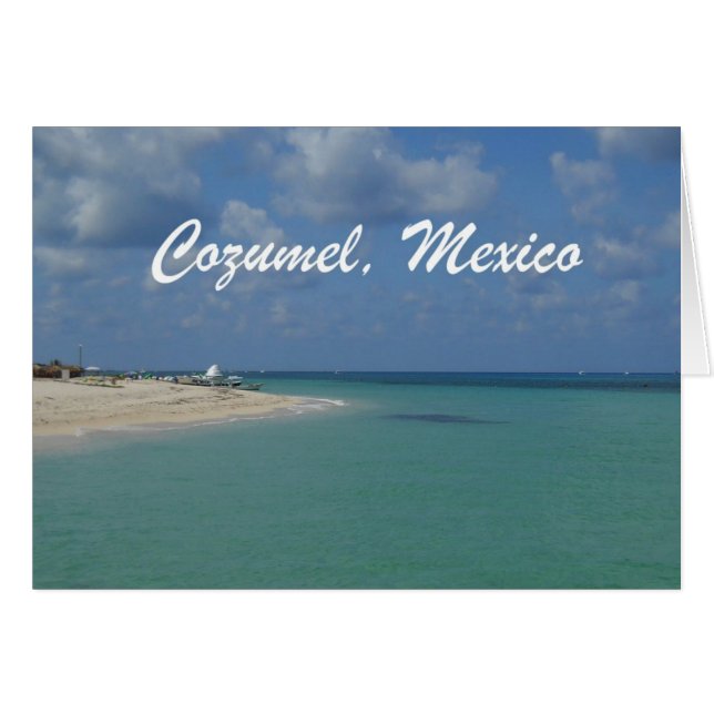 Cozumel, Mexiko (Vorderseite (Horizontal))