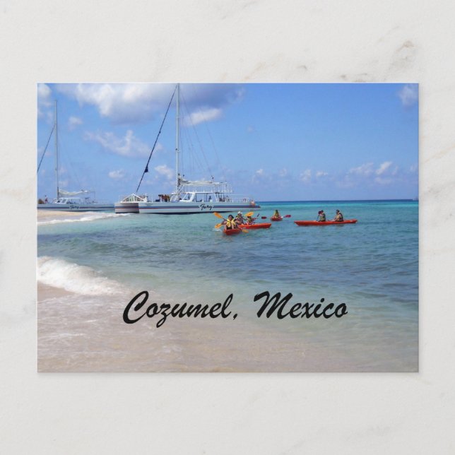 Cozumel, Mexiko Postkarte (Vorderseite)