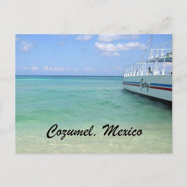 Cozumel, Mexiko Postkarte (Vorderseite)