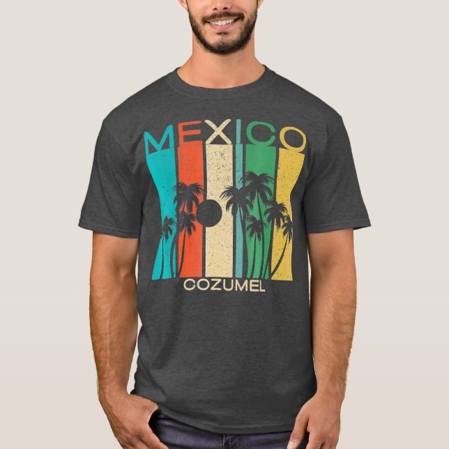 Cozumel Souvenir Mexico Summer Gift T-Shirt (Vorderseite)